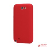 Силиконовый Чехол Lion Для Samsung N7100 Galaxy Note 2 (красный)